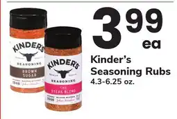 ACME Kinder's Seasoning Rubs offer