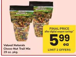 ACME Valued Naturals Choco-Nut Trail Mix offer
