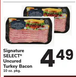 ACME Signature SELECT Uncured Turkey Bacon offer