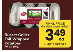 ACME Russet Griller Foil Wrapped Potatoes offer
