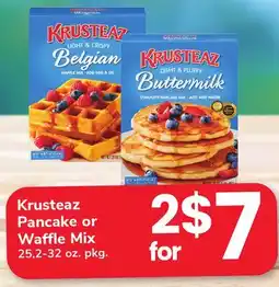 ACME Krusteaz Pancake or Waffle Mix offer
