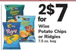 ACME Wise Potato Chips or Ridgies offer