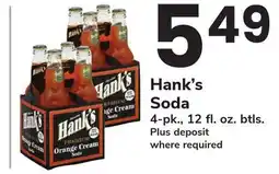 ACME Hank's Soda offer