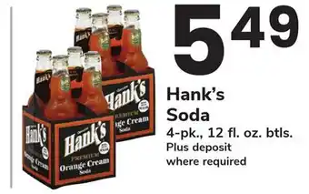 ACME Hank's Soda offer