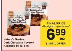 ACME Nature's Garden Dark Chocolate Covered Almonds offer