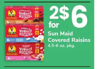 ACME Sun Maid Covered Raisins offer