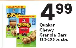 ACME Quaker Chewy Granola Bars offer