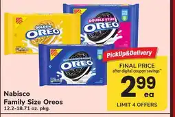 ACME Nabisco Family Size Oreos offer