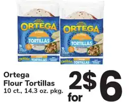 ACME Ortega Flour Tortillas offer