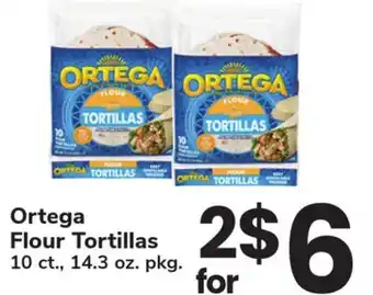 ACME Ortega Flour Tortillas offer