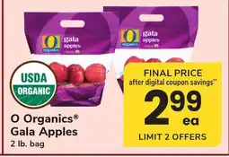 ACME O Organics Gala Apples offer