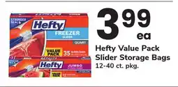 ACME Hefty Value Pack Slider Storage Bags offer