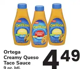 ACME Ortega Creamy Queso Taco Sauce offer