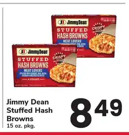 ACME Jimmy Dean Stuffed Hash Browns offer