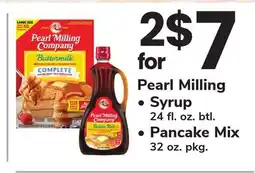 ACME Pearl Milling • Syrup 24 fl. oz. btl. • Pancake Mix 32 oz. pkg offer