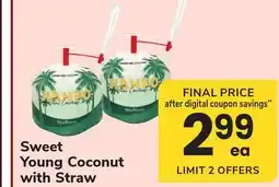 ACME Sweet Young Coconut with Straw offer
