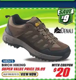 Big 5 Denali Birch Men's Hiking Shoes offer