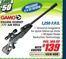 Big 5 Gamo Swarm Hornet .177 Air Rifle offer