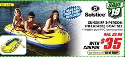 Big 5 Solstice Sunskiff 3-Person Inflatable Boat Kit offer