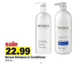 Meijer Nexxus Shampoo or Conditioner offer