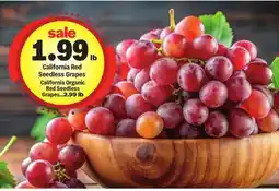 Meijer California Red Seedless Grapes offer