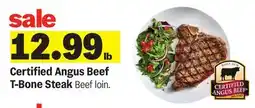 Meijer Certified Angus Beef T-Bone Steak offer