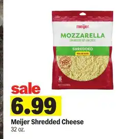 Meijer Meijer Shredded Cheese offer