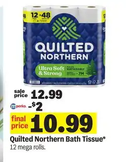 Meijer Quilted Northern Bath Tissue offer