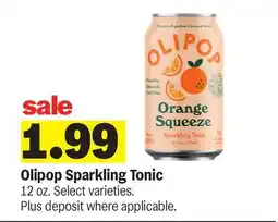 Meijer Olipop Sparkling Tonic offer