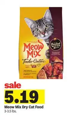 Meijer Meow Mix Dry Cat Food offer