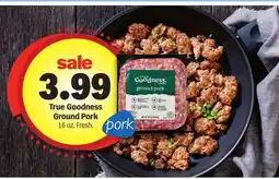Meijer True Goodness Ground Pork offer