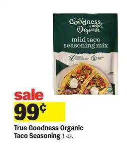 Meijer True Goodness Organic Taco Seasoning offer