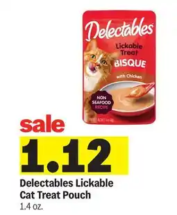 Meijer Delectables Lickable Cat Treat Pouch offer