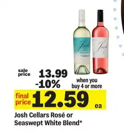 Meijer Josh Cellars Rosé or Seaswept White Blend offer