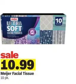 Meijer Meijer Facial Tissue offer