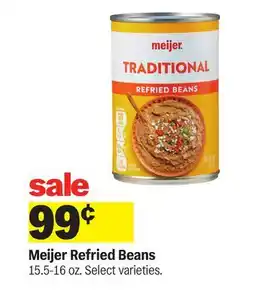 Meijer Meijer Refried Beans offer