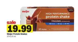 Meijer Meijer Protein Shakes offer