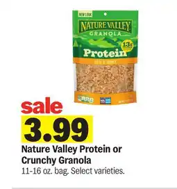 Meijer Nature Valley Protein or Crunchy Granola offer