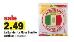 Meijer La Banderita Flour Burrito Tortillas offer