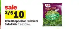 Meijer Dole Chopped or Premium Salad Kits offer