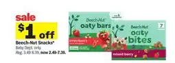 Meijer Beech-Nut Snacks offer