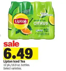 Meijer Lipton Iced Tea offer