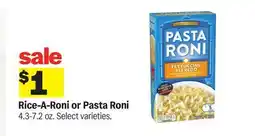 Meijer Rice-A-Roni or Pasta Roni offer