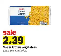 Meijer Meijer Frozen Vegetables offer