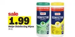 Meijer Meijer Disinfecting Wipes offer