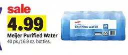 Meijer Meijer Purified Water offer