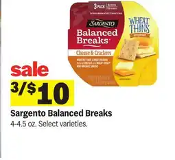 Meijer Sargento Balanced Breaks offer