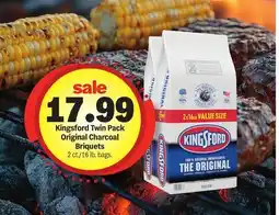 Meijer Kingsford Twin Pack Original Charcoal Briquets offer