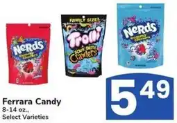 Albertsons Ferrara Candy offer
