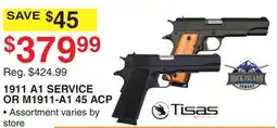 Dunham's Sports 1911 A1 SERVICE OR M1911-A1 45 ACP offer